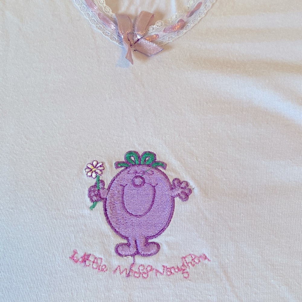 T-shirt /Nightshirt “Little Miss Naughty”; Small